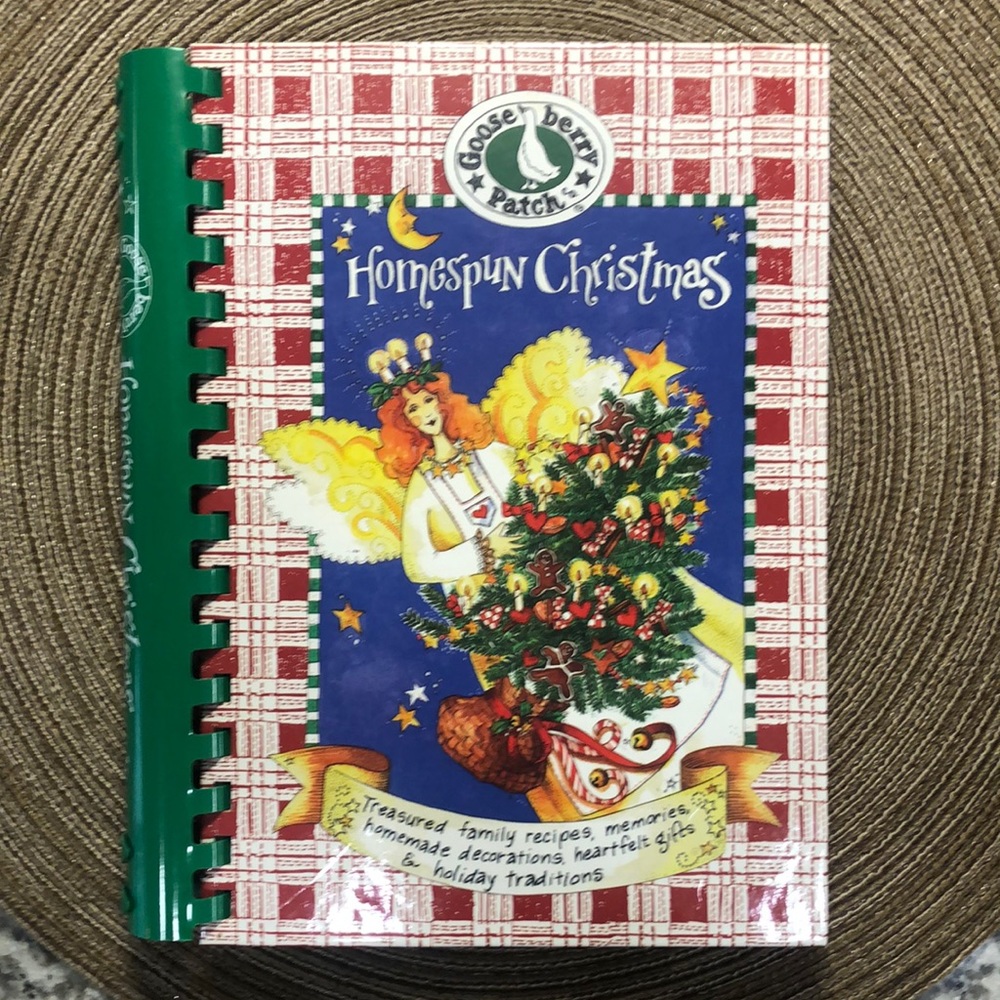 Goose Berry Patch Christmas Cookbook Homespun Christmas